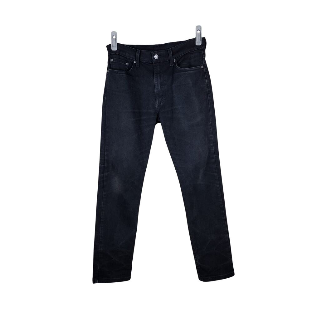 Levi’s 502 Men’s 30x30 Black Waterless Straight Fit Jeans Original Casual